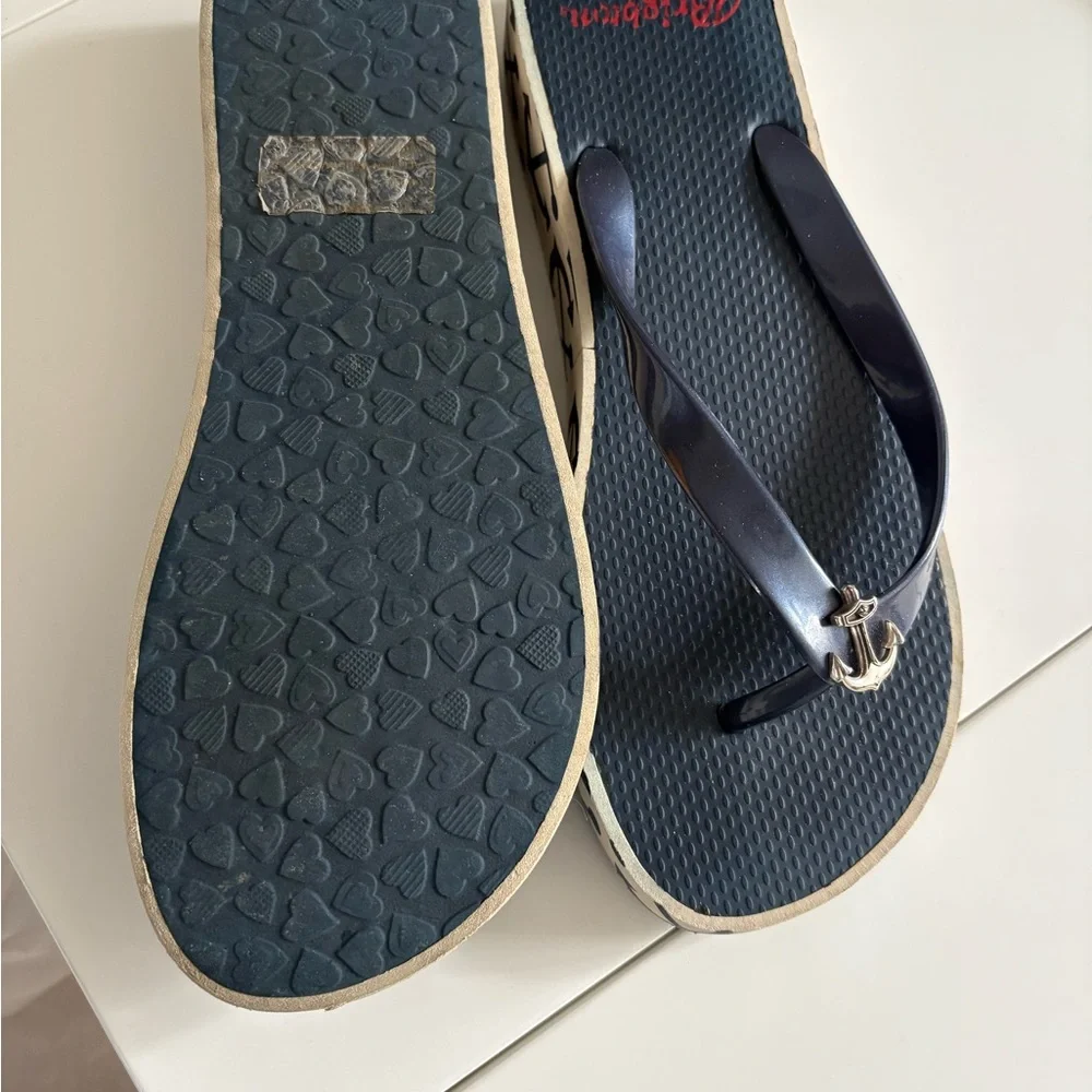 Brighton Navy Sandal - Picture 1 of 2